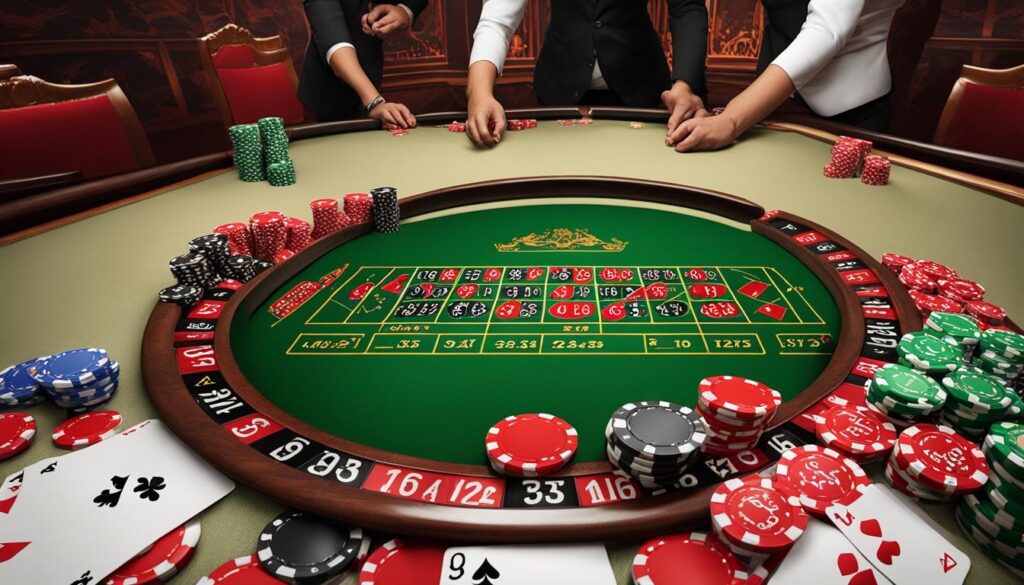 Taruhan sisi (side bets)