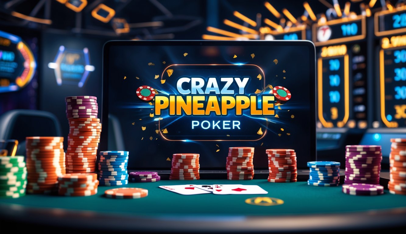 Poker Crazy Pineapple Online Cuan Banget dengan Jackpot Progresif Terbesar untuk Pemain Cerdas